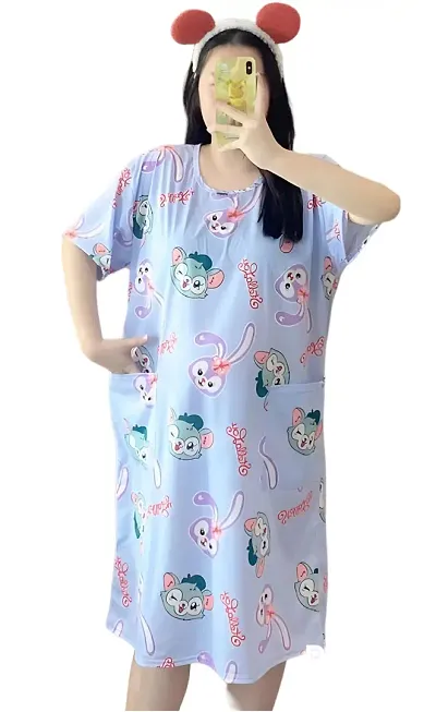 New In Cotton Nightdress Women's Nightwear 