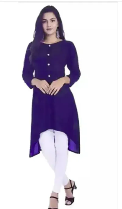 Stylish Pima Stitched Kurta For Women