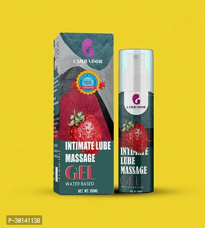 Labrador India Lubricant Gel (Water-Based) Natural Lube Strawberry