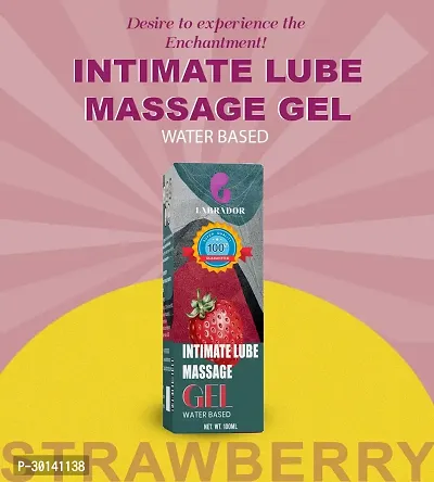 Labrador India Lubricant Gel (Water-Based) Natural Lube Strawberry-thumb4