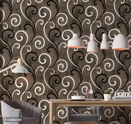 Designer Brown Vinyl Wall Stickers