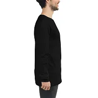 Khalid Bin Waleed Round Neck Full Sleeve Islamic T-Shirt Black-thumb4