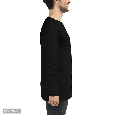 Khalid Bin Waleed Round Neck Full Sleeve Islamic T-Shirt Black-thumb5