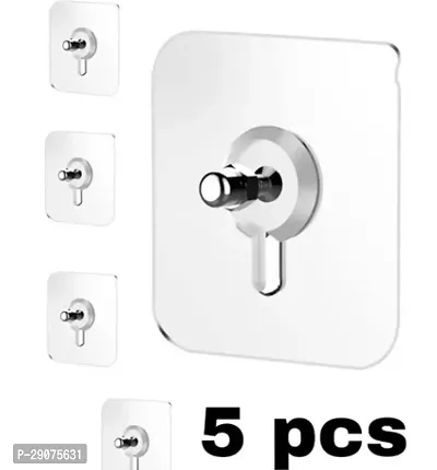 Heavy Duty Self Adhesive Wall Hook Pack Of 5