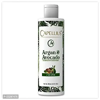 Era Of Beauty Tiens Capellius 2 In 1 Argan and Avocado Shampoo with Conditioner (200ml)-thumb2