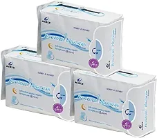 AIRIZ ORIGINAL Active Oxygen and Negative Ion Sanitary Napkin for Night - Relax BY AARNA SOLUTIONS (24 PIECES)-thumb1