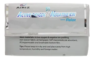 AIRIZ ORIGINAL Active Oxygen and Negative Ion Sanitary Napkin for Night - Relax BY AARNA SOLUTIONS (24 PIECES)-thumb4