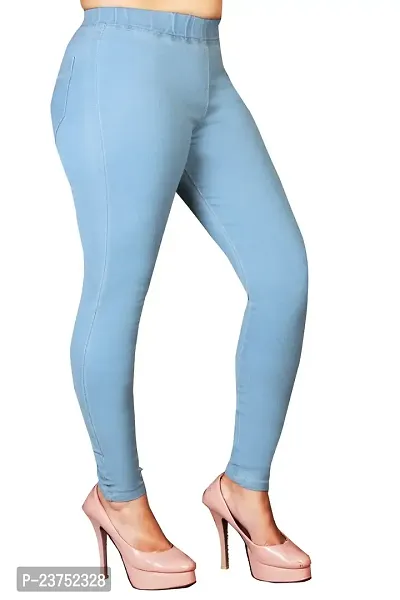 DENIM JEGGINGS FOR WOMEN-thumb2