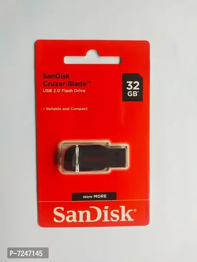 SANDISK 32GB  CRUZER BLADE *** USB 2.0 FLASH DRIVE-thumb0