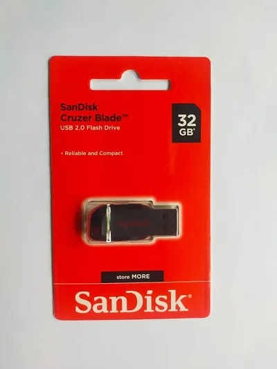SANDISK 32GB  CRUZER BLADE *** USB 2.0 FLASH DRIVE