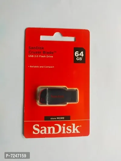 SANDISK 64GB  CRUZER BLADE *** USB 2.0 FLASH DRIVE-thumb0