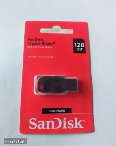 SANDISK 128GB  CRUZER BLADE *** USB 2.0 FLASH DRIVE-thumb0