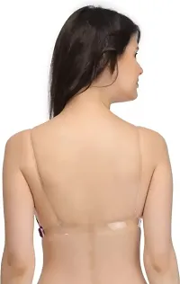 RENU CREATION Designer Women Adjustable Fancy Transparent Silicone Bra Straps (Free Size) PACK OF 1 PAIR-thumb4