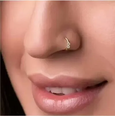 Metal nose hot sale ring