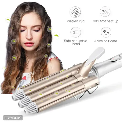 rofessional High Quality Curling Iron Ceramic Triple Barrel Hair Styler Wave Hair Waver Styling Tools Hair Curler Electric Hair Curlers-thumb4
