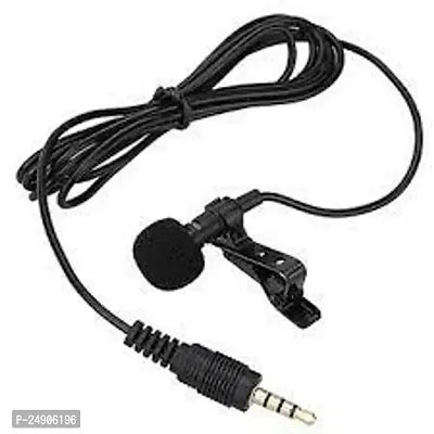 3.5mm Clip Collar Mic for YouTube, Collar Mike for Voice Recording, Lapel Mic Mobile(black)-thumb5