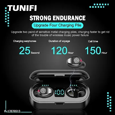 F9 Earbud with 40H Playtime, Quad Mic ENC, Game Mode, 13mm driver, AAC codec-thumb5