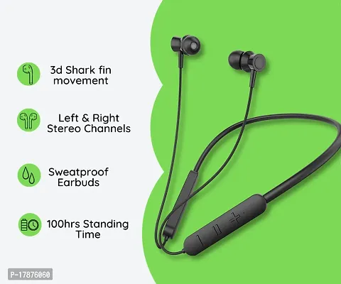 Premium B236 Neckband Upto 150 hrs Playtime With ASAP Fast Charging Stereo Sound-thumb5
