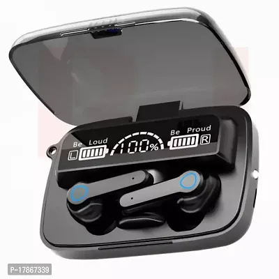 TUNIFI Earbuds M19 TWS With Power Bank upto 48 Hours playback Wireless Bluetooth Headphones Airpods ipod buds bluetooth Headset-thumb0