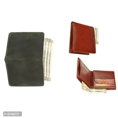 Buy Kara Bifold Genuine Leather Purse Wallet for Men with 6 Business card  Holder Slot Online at Best Prices in India - JioMart.