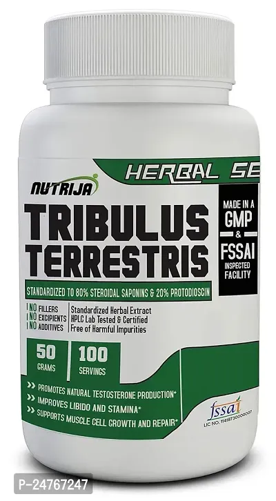 Nutrija Tribulus Terrestris Extract Is Standardized To 80 Steroidal Saponins 50 Grams