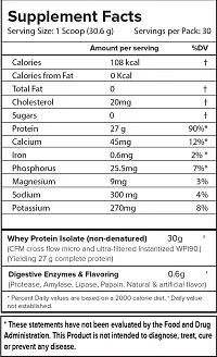 NutriJa WHEY PROTEIN ISOLATE 2lbs (Banana)-thumb2