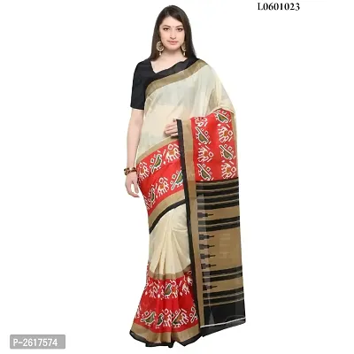 Stylish Printed Saree With Blouse Piece