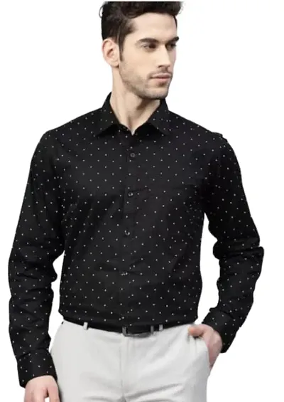 Men's Printed Full Sleeve Cotton Shirt