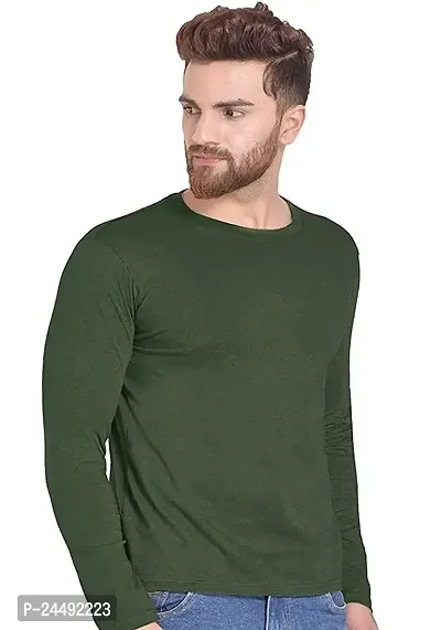 Shopic Hub Men's Round Neck Full Sleeve Tshirt