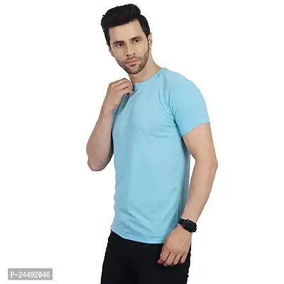 Men's Regular Fit Cotton T-Shirt-thumb3