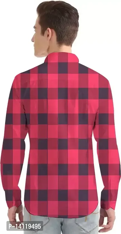 Red Check Full Sleeve Shirt-thumb2