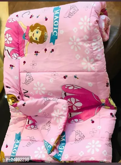 Comfortable  Multicoloured Cotton Comforter For Babies