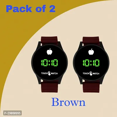 Modern Digital Watch for Kids, Pack of 2