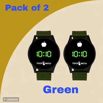 Modern Digital Watch for Kids, Pack of 2-thumb0