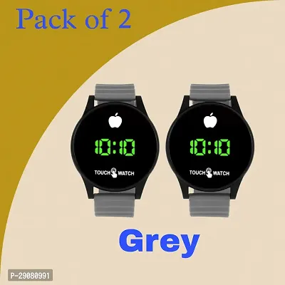 Modern Digital Watch for Kids, Pack of 2-thumb0