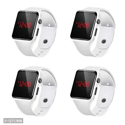Digital Watch Combo for unisex (Pack of 4)