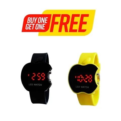 Apple + Smart Digital Watch Buy 1 Get 1 Free Watch Combo of 2