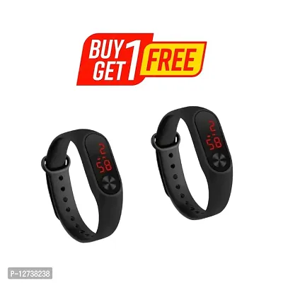 COMBO OF 2 LED DIGITAL BAND FOR BOYS AND GIRLS BUY 1 GET 1 FREE