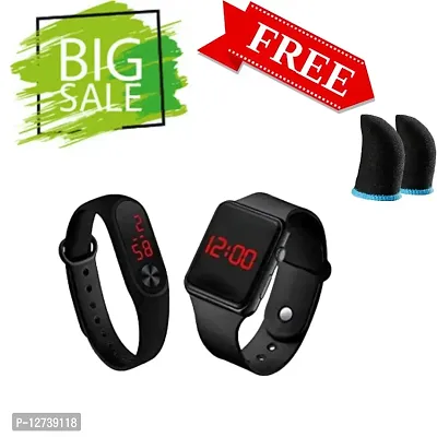 Buy FINGER THREE Smart Watch New Generation for You ID116 Touchscreen  Android Smart Watch Bluetooth Smartwatch with Heart Rate Sensor and Basic  Functionality for All Women, Men, Boys & Girls - Black