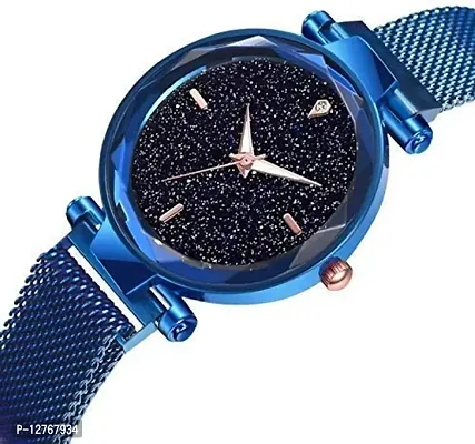 Magnet Strap Girls Women Magnetic Chain magnet strap mash hand watch girls watch for women gift Analog ONLY WATCH - For Women pack of 1