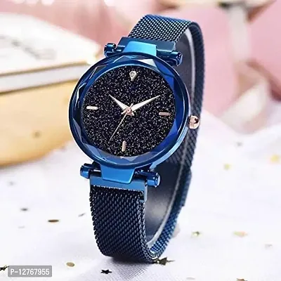 Magnet Strap Girls Women Magnetic Chain magnet strap mash hand watch girls watch for women gift Analog ONLY WATCH - For Women pack of 1