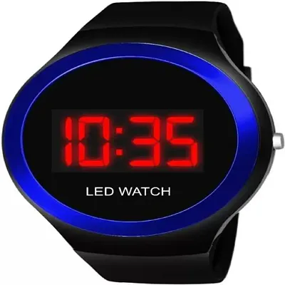 hala Round Blue Apple Shape Dial Latest LED Watch for Boys and Girls Digital Watch - For Boys  Girls-thumb2