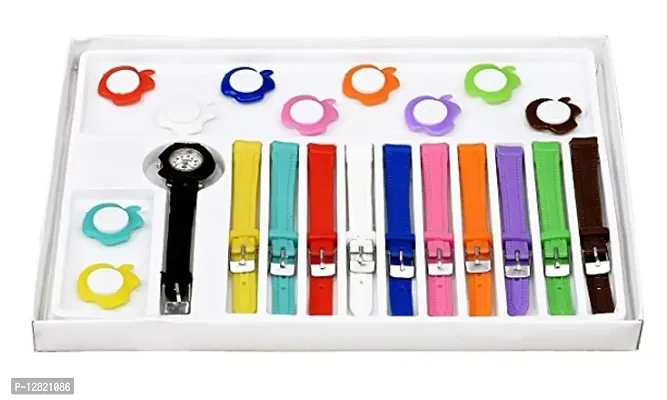 Trending Attractive Kids 11 Belt Multicolor Analog  Strap Watch-thumb0