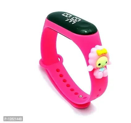 Led Watch Cartoon Character Waterproof Led Kids Watches For Boys Girls Pack Of 1