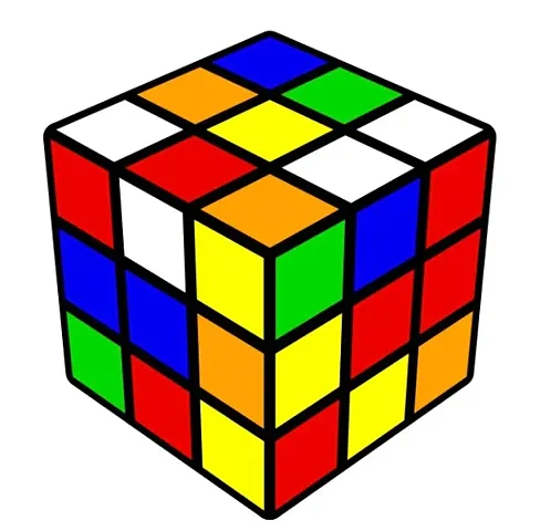 Rubix Cube High Speed Cube For Kids  Adults (Pack Of 1)