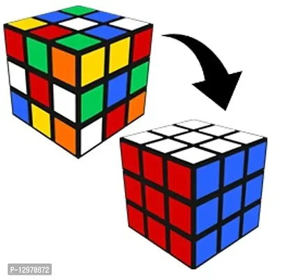 Magic Rubik Cube High Speed Extremely Smooth Turning Magic Rubik Puzzle Cube Pack of 1-thumb2