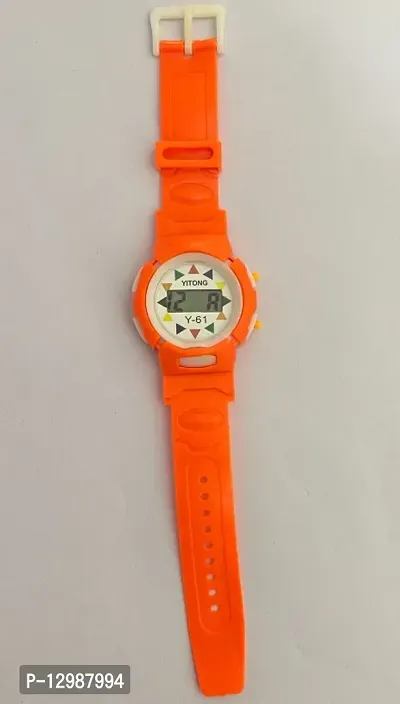 Orange Classic for kids watch pack of 1-thumb0