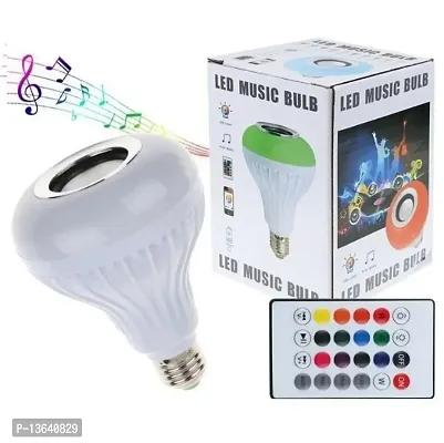 Light Bulb Speaker, Bluetooth Light Bulbs with Speaker, RGB Smart Music Bulb with Remote Control, B22 Color Changing Light Bulb Lamp for Bedroom, Home, Party, Christmas Decoration pack of 1
