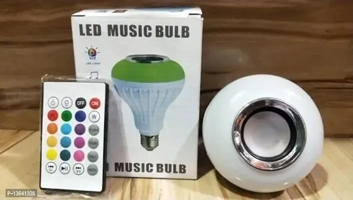 Multi Coloring Changing LED Bulb with Music Function