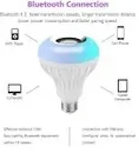 Music Bulb12-Watts Led Multicolor Light Bulb With Bluetooth Speaker And Remort Control(Pack Of 1-thumb1